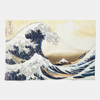 Linge De Cuisine La grande vague outre de Kanagawa