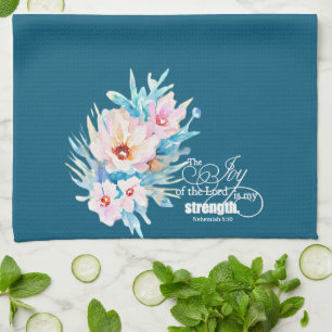 Linge De Cuisine La Joie du Seigneur florale