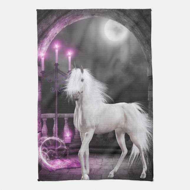 Linge De Cuisine La licorne enchantée (Vertical)