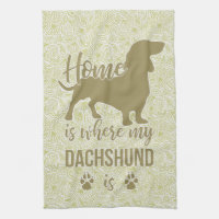 La maison est où mon teckel est - amant de Doxie