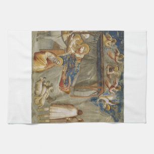 Linge De Cuisine La Nativité de Jésus Christ par Giotto