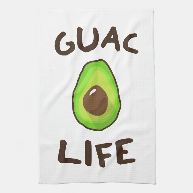 Linge De Cuisine La VIE de GUAC (guacamole) (Vertical)