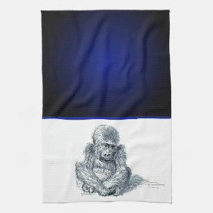 Linge De Cuisine La vie d'un jeune gorille