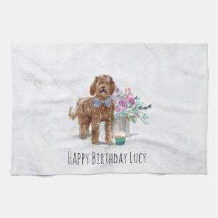 Linge De Cuisine Labradoodle personnalisées Chien Cuisine Serviett
