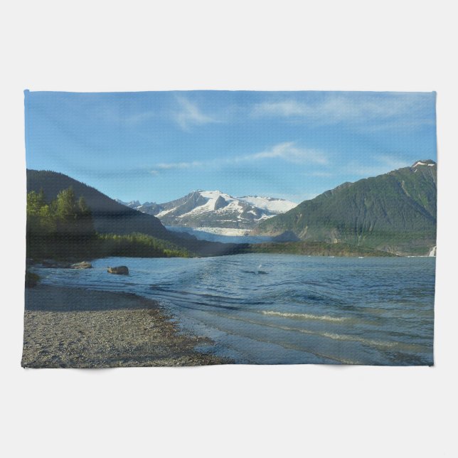 Linge De Cuisine Lac Mendenhall dans Juneau Paysage de l'Alaska (Horizontal)