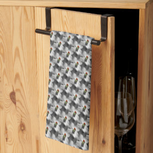 Linge De Cuisine Ladybug Sur Dogwood Flower Motif Nature