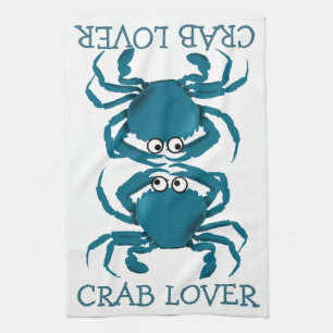 Linge De Cuisine Laideur de crabe bleu