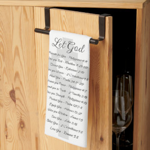 Linge De Cuisine Laissez Dieu inspiration d'écriture