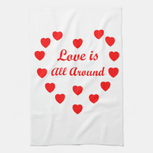Linge De Cuisine L'amour est partout