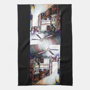Linge De Cuisine L'amour n'est pas un mur, c'est un pont