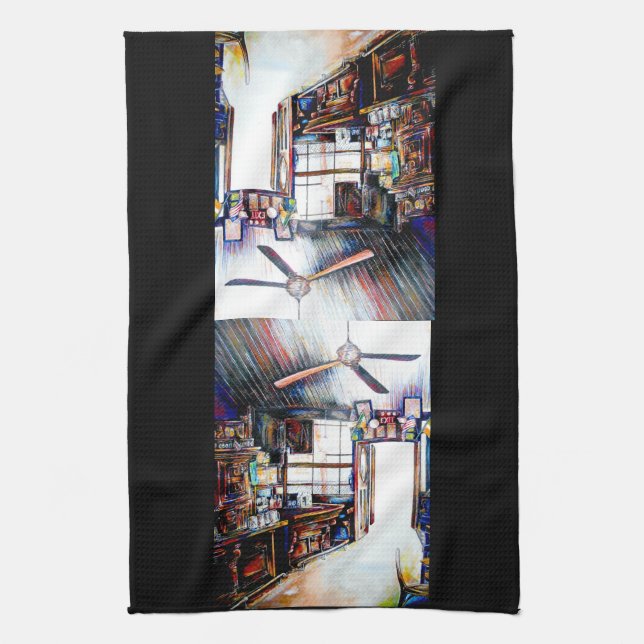 Linge De Cuisine L'amour n'est pas un mur, c'est un pont (Vertical)