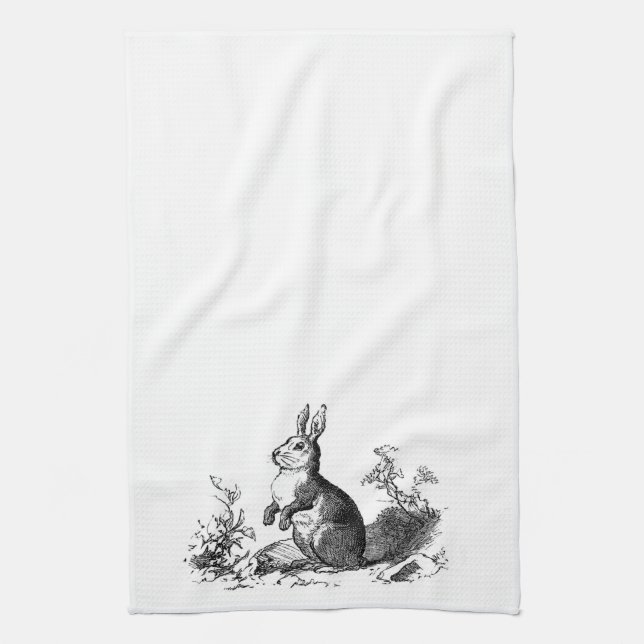 Linge De Cuisine Lapin (Vertical)