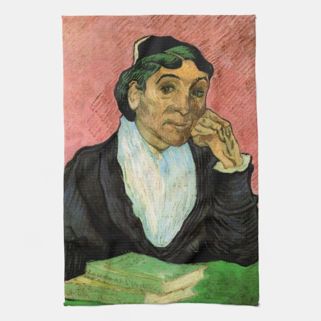 Linge De Cuisine L'Arlesienne (Madame Ginoux) par Vincent van Gogh (Vertical)