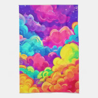 L'Art Cloudscape coloré