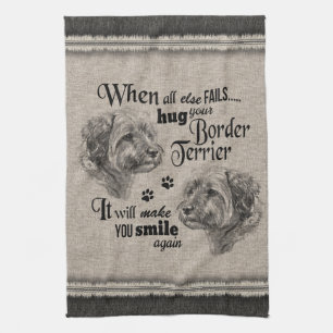 Linge De Cuisine L'art du Terrier frontalier quand tout échoue