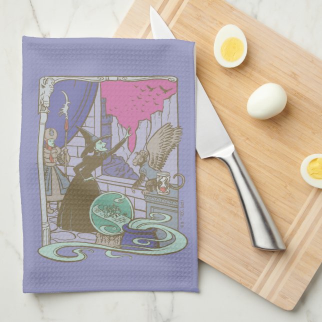Linge De Cuisine L'Assistant D'Oz™ | Storybook Wicked Witch™ (Quart Plié)