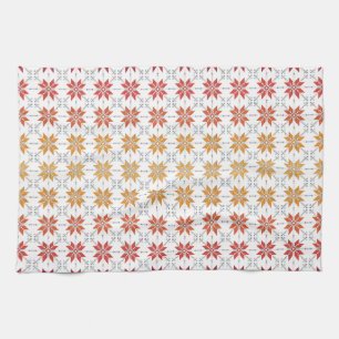 Linge De Cuisine Latvian Morning SUN motif géométrique IV