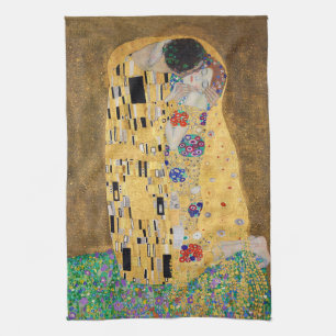 Linge De Cuisine Le baiser de Gustav Klimt