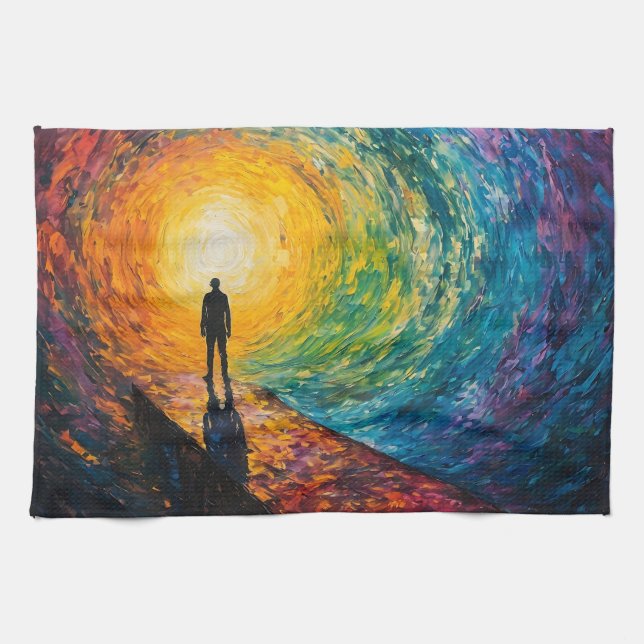 Linge De Cuisine Le bord de la dimension (Horizontal)