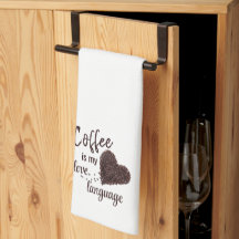 Le café est ma langue d'amour
