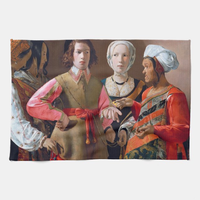 Linge De Cuisine Le caissier Fortune, La Tour (Horizontal)