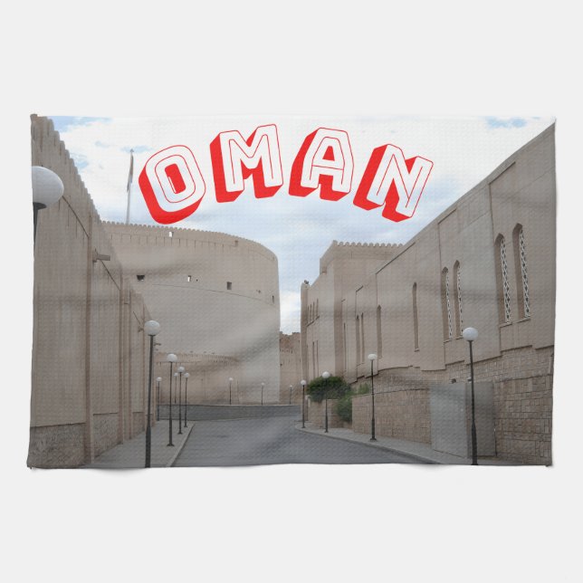 Linge De Cuisine Le charme enchanteur d'Oman (Horizontal)