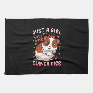 Linge De Cuisine Le Cochon De Guinée Juste Une Fille Qui Aime Les C