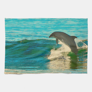 Linge De Cuisine Le dauphin est mon esprit animal