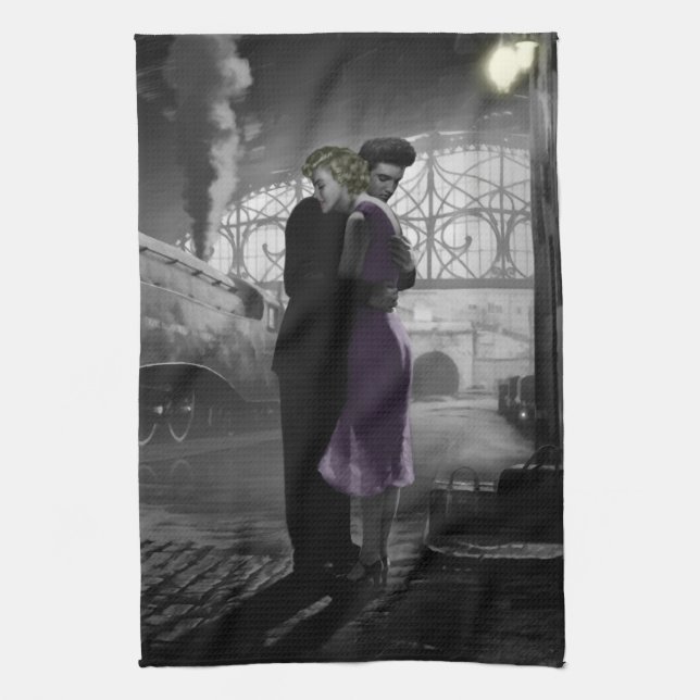 Linge De Cuisine Le départ 2 de l'amour (Vertical)