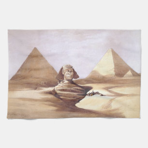 Linge De Cuisine Le Grand Sphinx, Pyramides de Gizeh
