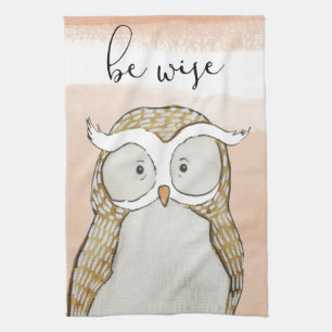 Linge De Cuisine Le hibou de Cuddlies   soit sage