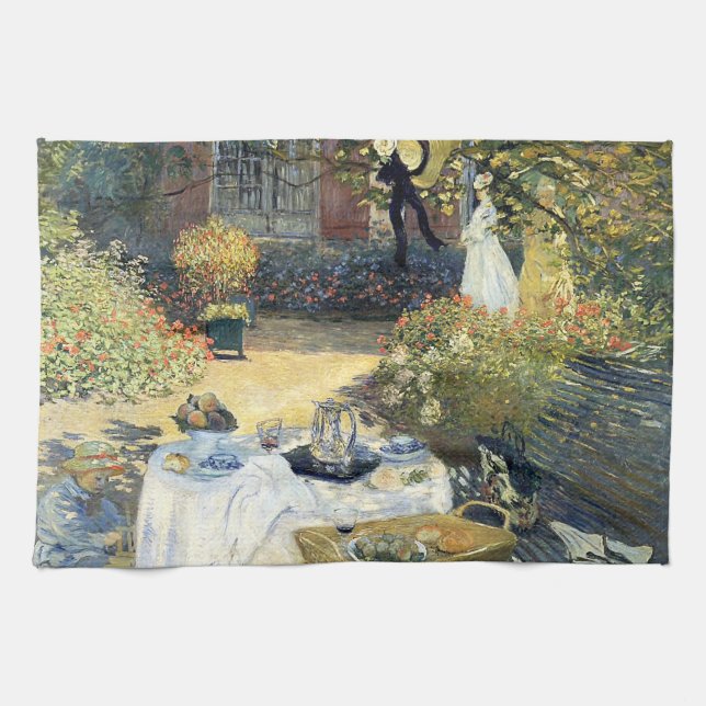 Linge De Cuisine Le Luncheon Claude Monet (Horizontal)