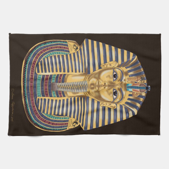Linge De Cuisine Le masque d'or de Tutankhamon (Horizontal)