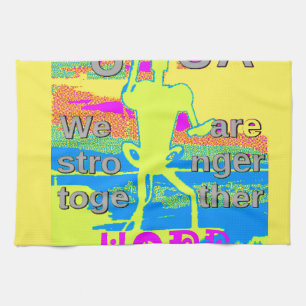 Linge De Cuisine Le meilleur USA Hope Hillary forte ensemble