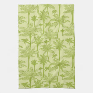 Linge De Cuisine Le Motif des palmiers verts