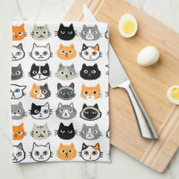 Le Motif des visages de chat| Cool Kitty Cat Lover