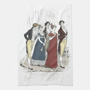 Linge De Cuisine Le parti Netherfield arrive - Fierté et Préjugé