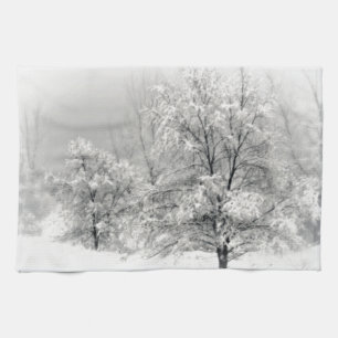 Linge De Cuisine Le pays des merveilles d'hiver