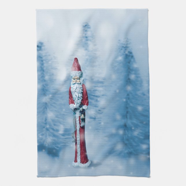 Linge De Cuisine Le Père Noël : les années maigres (Vertical)