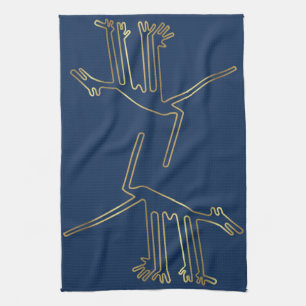Linge De Cuisine Le Pérou dessine des géoglyphes d'art
