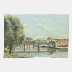 Linge De Cuisine Le Pont Du Chemin De Fer Camille Pissarro