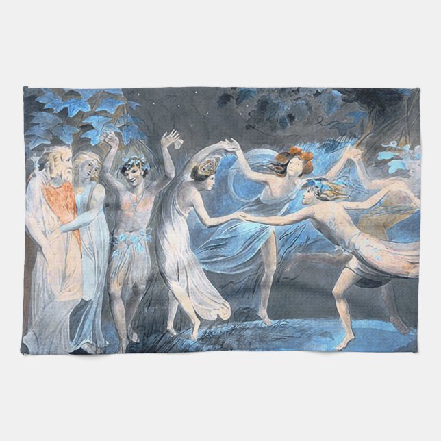 Linge De Cuisine Le rêve de la nuit d'été, William Blake (Horizontal)