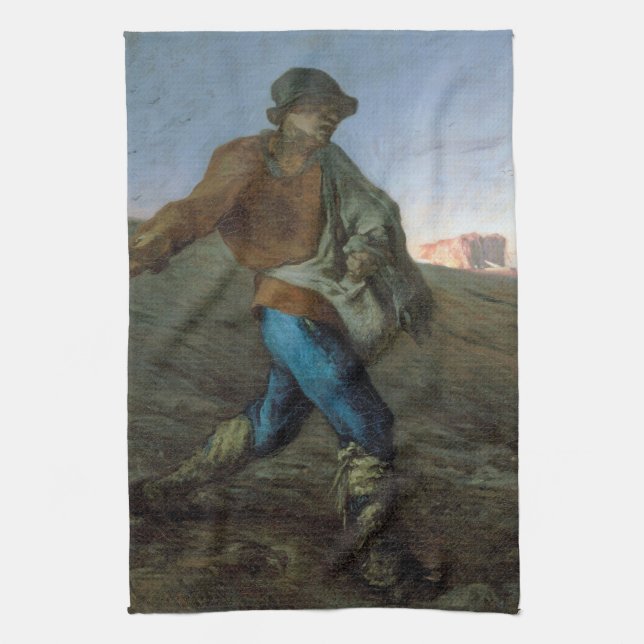 Linge De Cuisine Le Sower, Jean-François Millet (Vertical)