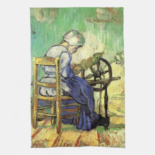 Linge De Cuisine Le Spinner par Vincent van Gogh (Vertical)