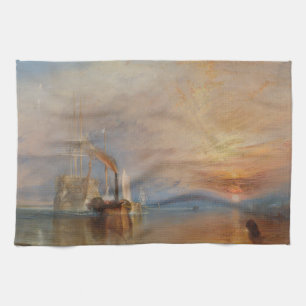 Linge De Cuisine Le Temeraire Tourner Sunset Seascape