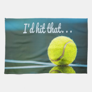 Linge De Cuisine Le Tennis, j'aurais frappé ce cadeau drôle