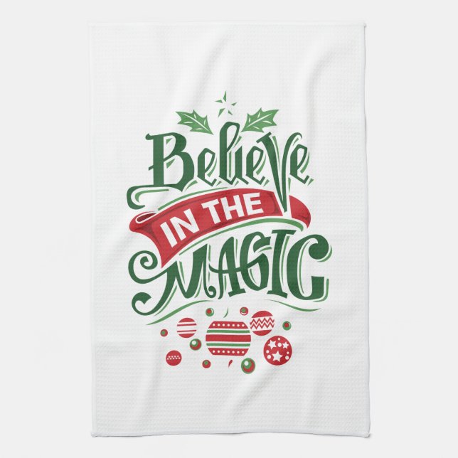 Linge De Cuisine Le Typographe du Magic Christmas (Vertical)