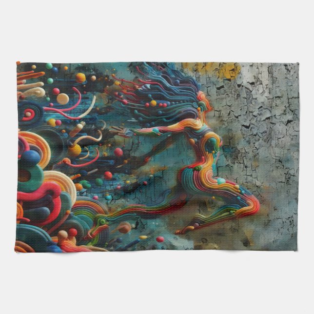 Linge De Cuisine Leap (Horizontal)