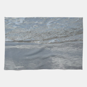 Linge De Cuisine L'eau sur la plage Photographie Abstraite