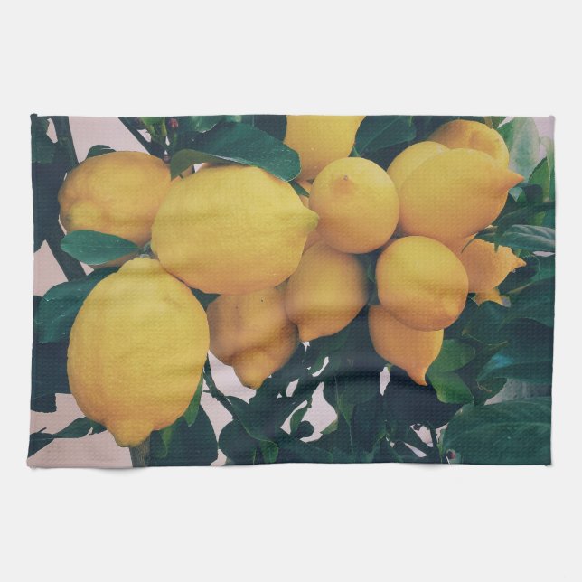 Linge De Cuisine  Lemon Tree Kitchen Towel (Horizontal)